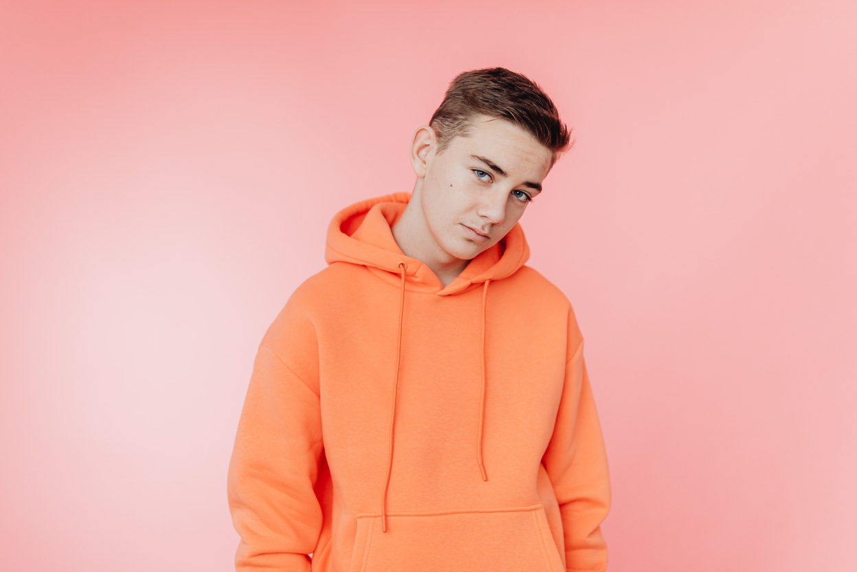 Man in Hoodie